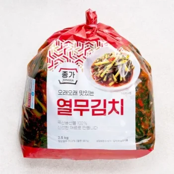 나만 빼고 다 아는 종가 종가집 총각열무김치 총 5kg 리뷰