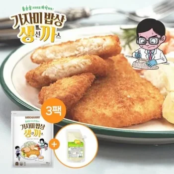 필수 구매 가시제거연구소 생선까스 3팩 총 1.95kg 레몬 타타르소스 500g Best8추천