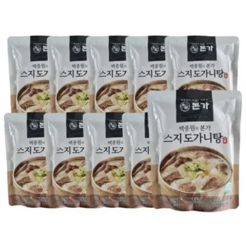 경제적인 본가 스지 도가니탕 700g x10팩 후기