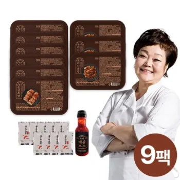 미니멀한 빅마마 이혜정의 쫄깃 순살족발6팩 이혜정의 특제 매콤 소스 230g 1병 후기