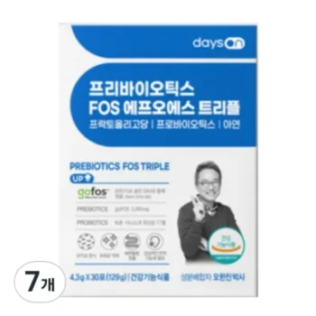 최신 프리바이오틱스FOS 트리플 12박스10포 리뷰